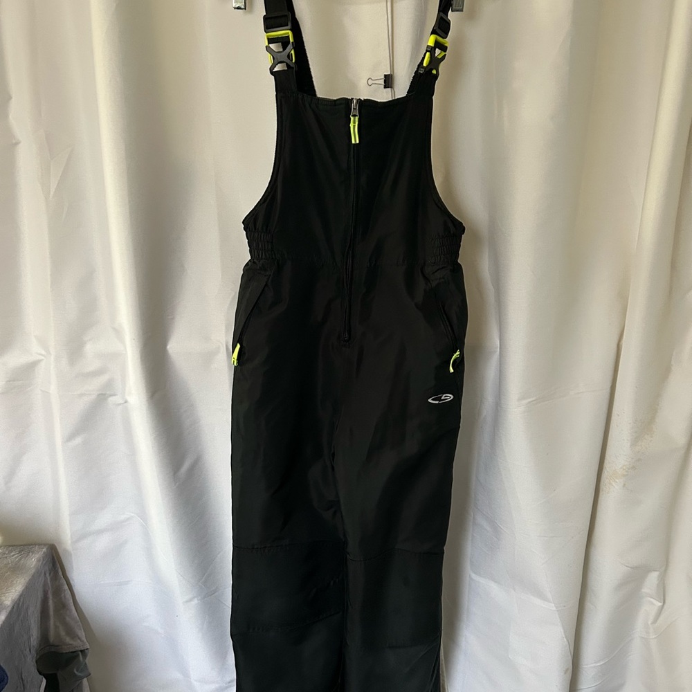 Champion Black Snow Pants/Overalls for big kids